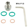 M14.1-1.5x15mm Piggyback Drain Plug Self-Tapping Oil Pan Thread Repair