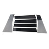 Mitsubishi Pajero Sport 6 x Pillar Post Door Window Cover Trim (2016-2023)