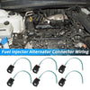 Jeep Dodge Chrysler 6 x Fuel Injector Alternator Connector Wiring