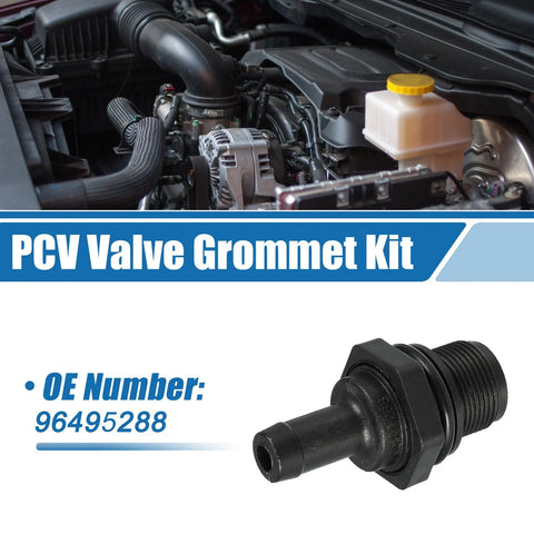 Chevrolet Aveo PCV Valve Exhaust Valve Fittings Black (2004-2008)