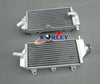 Kawasaki KX125 KX 125 Aluminum Radiator & Blue Hose (2003-2008)