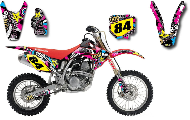 Honda CRF 150R Custom Graphic Decals (2007-2023)