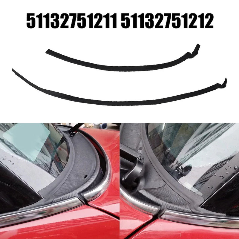 MINI RHD Front Pair Windshield Wiper Cowl Seal