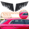 Audi A3 S3 2 x Carbon Look Rear Side Window Louvers (2021-2024)