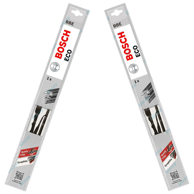Nissan Skyline R32 R33 R34 GTR 1990~00 Front Pair Bosch Eco Wiper Blades Set