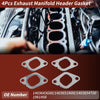Ford Maverick 4 Pcs Exhaust Manifold Header Gasket (1993-1996)