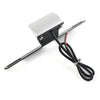 Motorcycle Silver LED Brake Tail Light License Plate Mount Holder