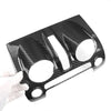 Chevrolet Camaro 10-15 Real Carbon Fiber Console AC Radio Panel Cover Trim