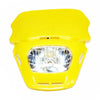 PIT Trail Dirt Motorcycle Bike Yellow Headlight Lamp & Strip