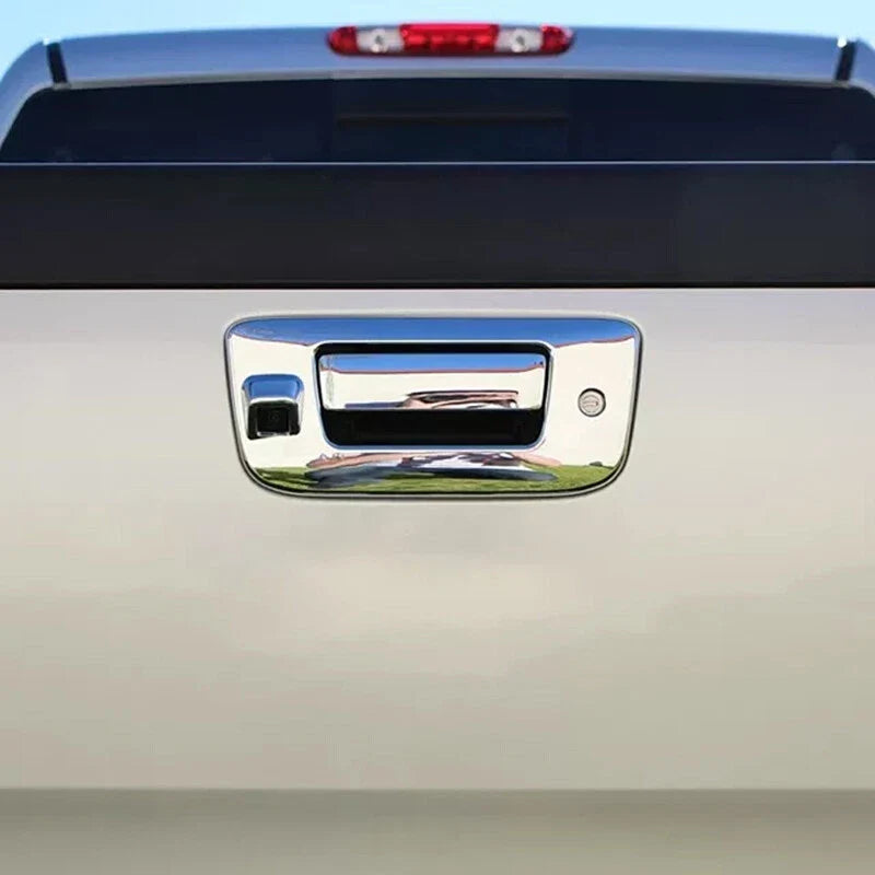 Chevy Silverado GMC Sierra Chrome Door Handle Covers & Tailgate Trim (2008-2014)