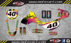 Suzuki JR 80 Neon Style Custom Graphic Kit (All Years)
