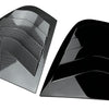 BMW F30 320i M Sport (2013-2019) Black Rear Louver Shutter Cover