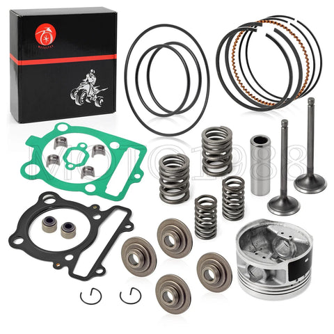 YAMAHA Grizzly / Bruin 350 Top End Piston Intake Exhaust Valve Gasket Kit