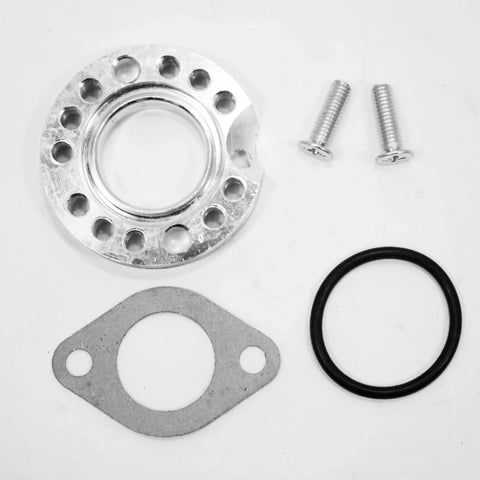 PIT PRO Quad Dirt Bike ATV 26mm Silver Carburetor Manifold Adaptor