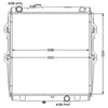 Toyota Hilux KZN165 Radiator (1999–2005)