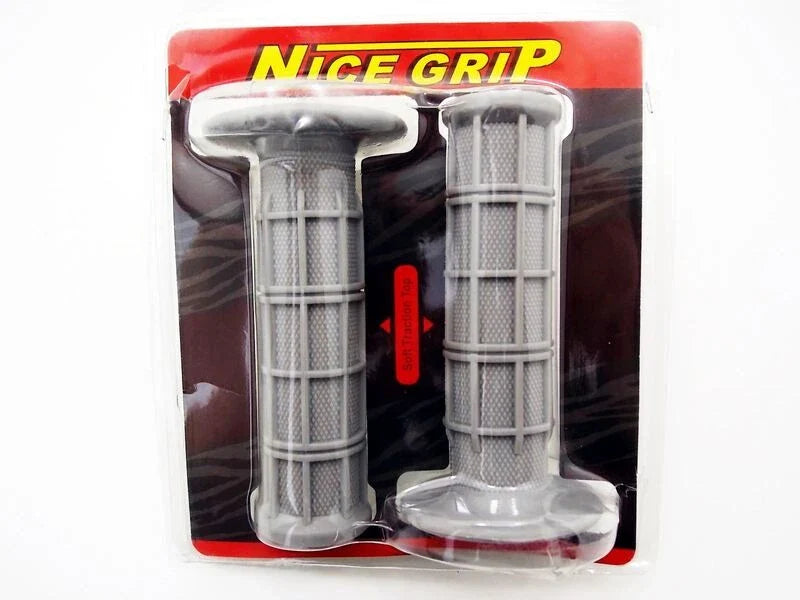 Suzuki RM500  - Left & Right Pair Grey Hand Grip Set
