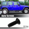 Jeep Wrangler CJ7 YJ TJ Tailgate Door Bolts 16 x Auto Screws (1976-2006)
