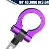 Honda Fit Purple Round Front Rear Bumper Trailer Ring Eye Towing (2010-2014)