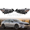 Mazda 6 2 x Left+Right Headlamp Headlight with AFS LED (2016–2017)