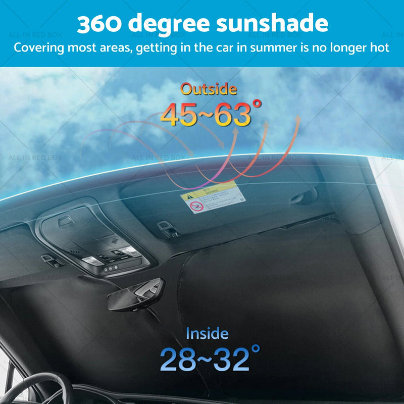 Mitsubishi Triton (2015-2024) UV Protection 6 Layer WindScreen Sun Shade