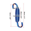 Motorcycle Exhaust Pipe Spring / 2pcs / Stainless Steel Blue 55mm