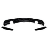 BMW 3-Series F30 F31 F35 M-Sport 3 x Glossy Black Rear Splitter Lip (2012-2019)
