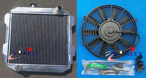 Ford Capri II MK1 2600 / 2800 V6 Aluminum Radiator & Fan (1971-1977)