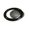 2pcs 2 inch Audio Speaker Cover Mask Frame Grille Black