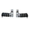 Harley Touring & Softail Chrome 1-1/4" Highway Bar Footpegs