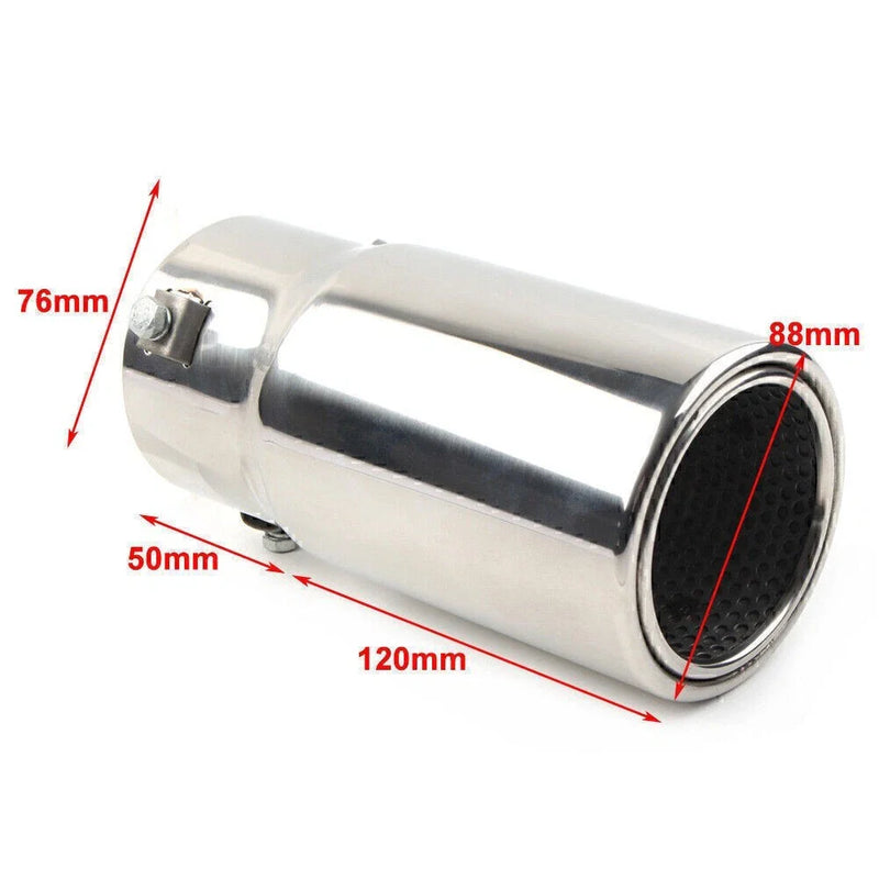 Toyota Prado Chrome Rear Exhaust Pipe Tip (2008-2021)