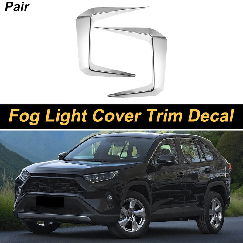 Toyota RAV4 2 x Fog Light Cover Trim (2019–2025)