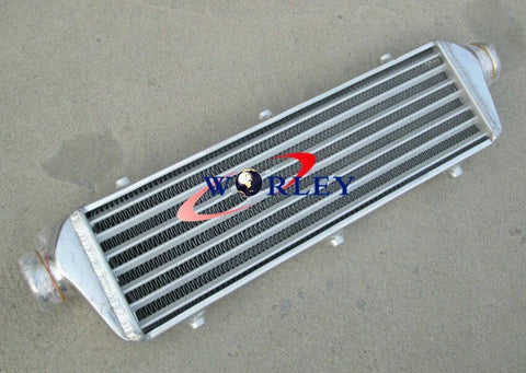 Turbo 550 x 230 x 50mm Aluminum Intercooler 2.25" Inlet/Outlet (N/A)