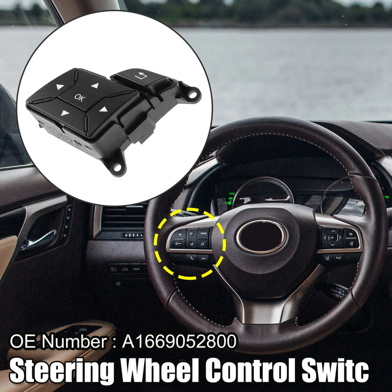 Mercedes Benz E W212 Multi Function Steering Wheel Control Switch (2009-2016)