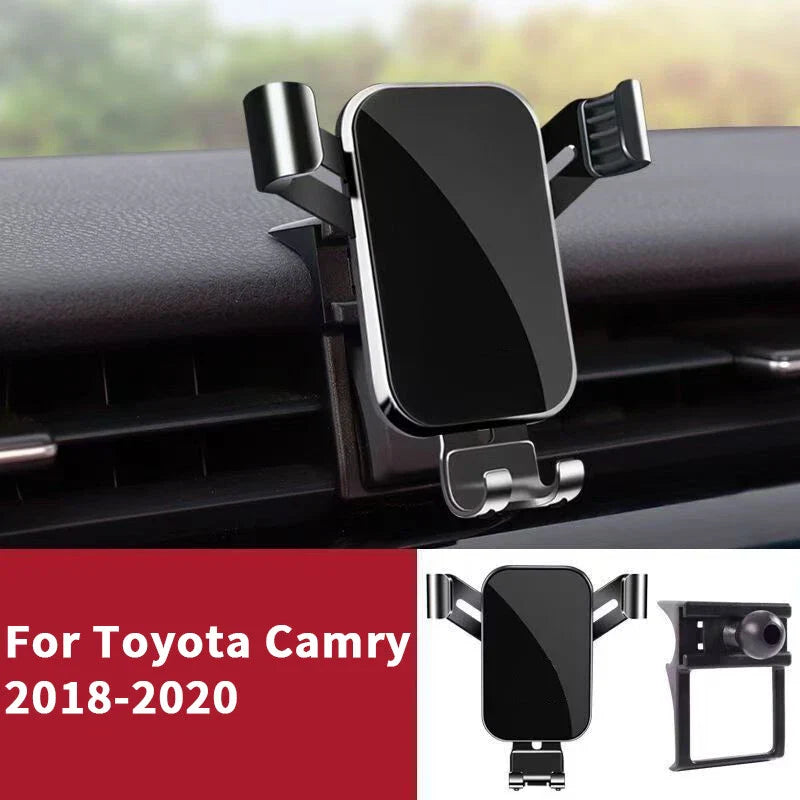 Toyota Camry Dashboard Air Vent Mount Clip Gravity Phone Holder (2018–2020)