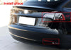 Tesla Model 3 2016+ Car Smoke Black TPU Rear Lamp Parking Light Protect Film