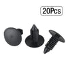 Car 100pcs Clip Trim Push Pin Rivet Bumper Door Panel Retainers