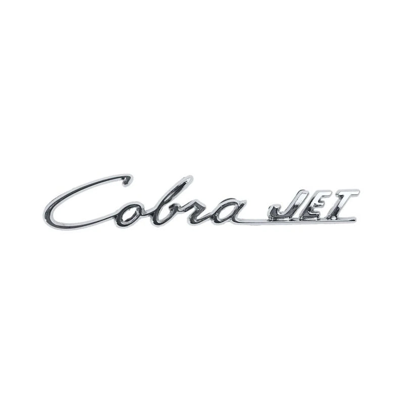 Mustang Cobra Jet Hood Scoop Emblem Badge (1969-1970)