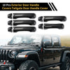Jeep Gladiator Set of Door Tailgate Handle Covers (2020-2023)
