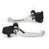 Yamaha YZ250X YZ125X 2016-2022 Silver CNC Clutch Brake Levers