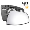 Ford EcoSport Left Side White Mirror Glass w/ Back Convex Heated (2013-2023)