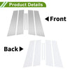 Chevy Cruze 6 Pcs Pillar Window Trim (2016-2019)