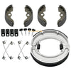 Honda Fourtrax 300 2x4 Front & Rear Brake Shoes Pins (1988–2000)