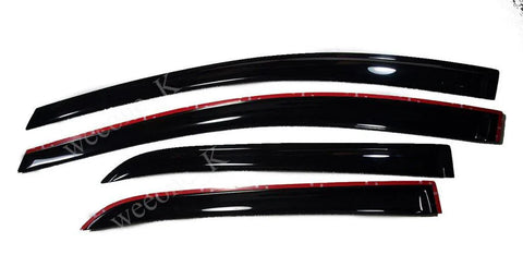 Mazda 2 Demio Hatchback 5 Door Window Visor Monsoons (2007-2014)