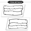 Mitsubishi Pajero 3.5L Valve Cover Gasket (2000-2007)