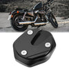 Honda DAX Kickstand Extension Pad Set / Black