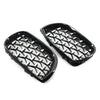 BMW E46 4 Door 2002-2005 Black  Pieces Diamond Front Grille