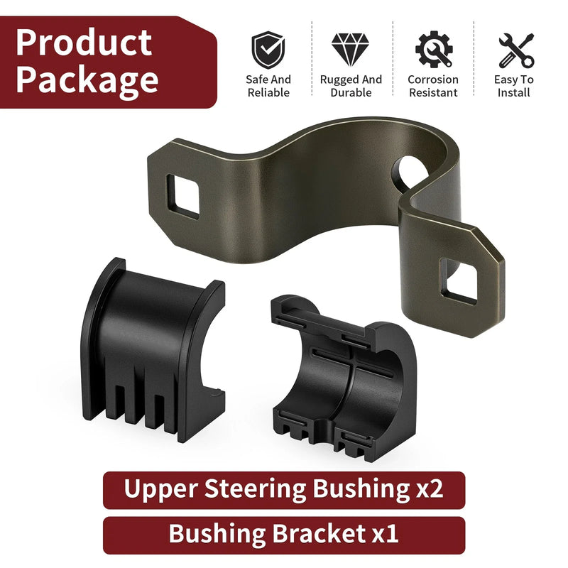 Polaris Trail Boss 330 Upper Steering Bushing w/ Bracket (2003–2012)