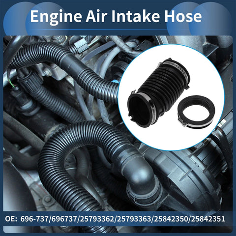 Chevrolet Cobalt L4 2.4L Rubber Clamp Engine Air Intake Hose
