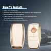 Mercedes-Benz A-Class (2019-2021) White Silicone Smart Key Fob Case Cover