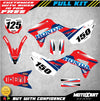 Honda CRF 125 (2019-2021) - VOLT Style Stickers Full Custom Decal Kit